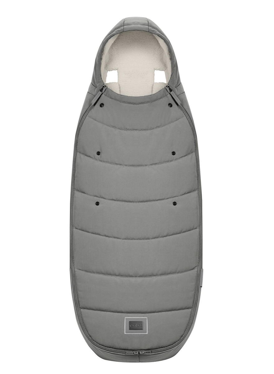 Теплый конверт в коляску Cybex Platinum Footmuff (Mirage Grey)