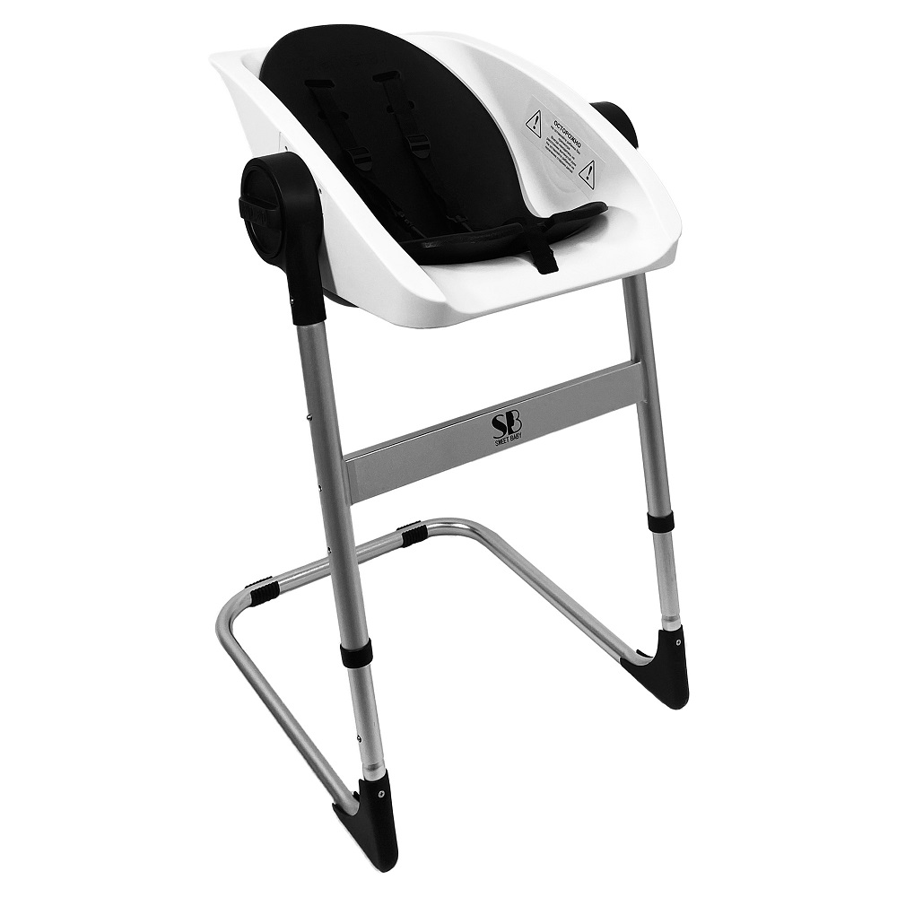 Ванночка - стульчик для купания Sweet Baby 2в1 Charli Chair Plus (White)
