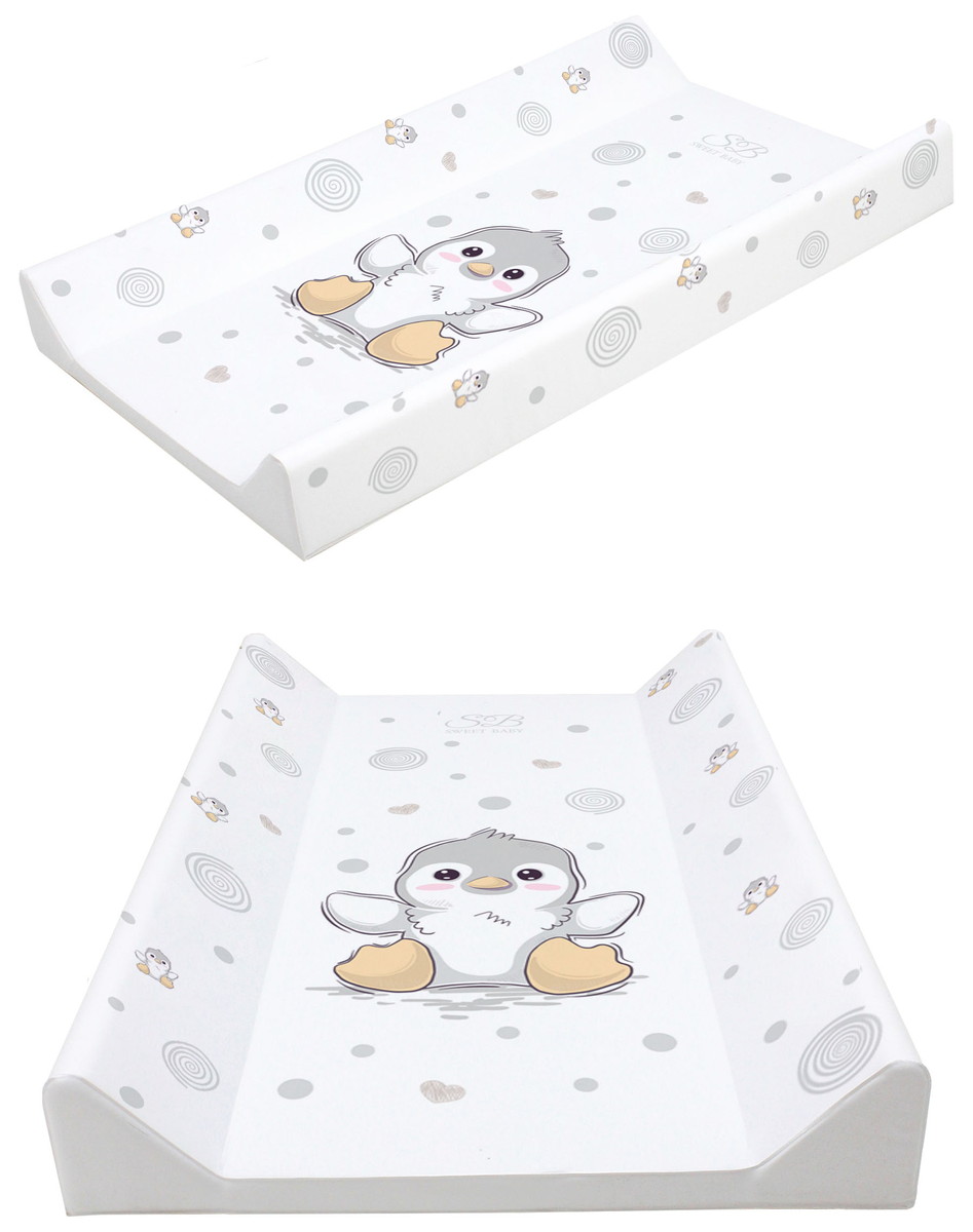 Пеленальная доска на кроватку 79х45 Sweet Baby Pinguino Grigio (пингвин серый) b0g9sv7he1px9alw30t0zoebjrxodjtv