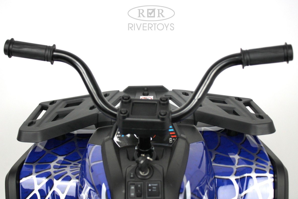 Детский электроквадроцикл RiverToys H999HH синий Spider x3xm19c8cu1erc1vf4qqtdpnt0wpnair