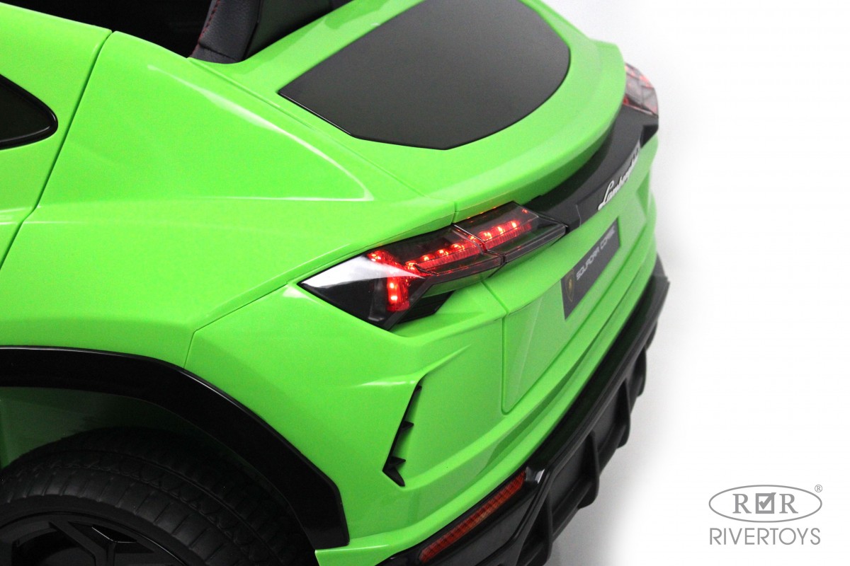 Детский электромобиль RiverToys Lamborghini Urus E777EE зеленый j75is5uxaolnfw3ikyhralyoefr3a0oq