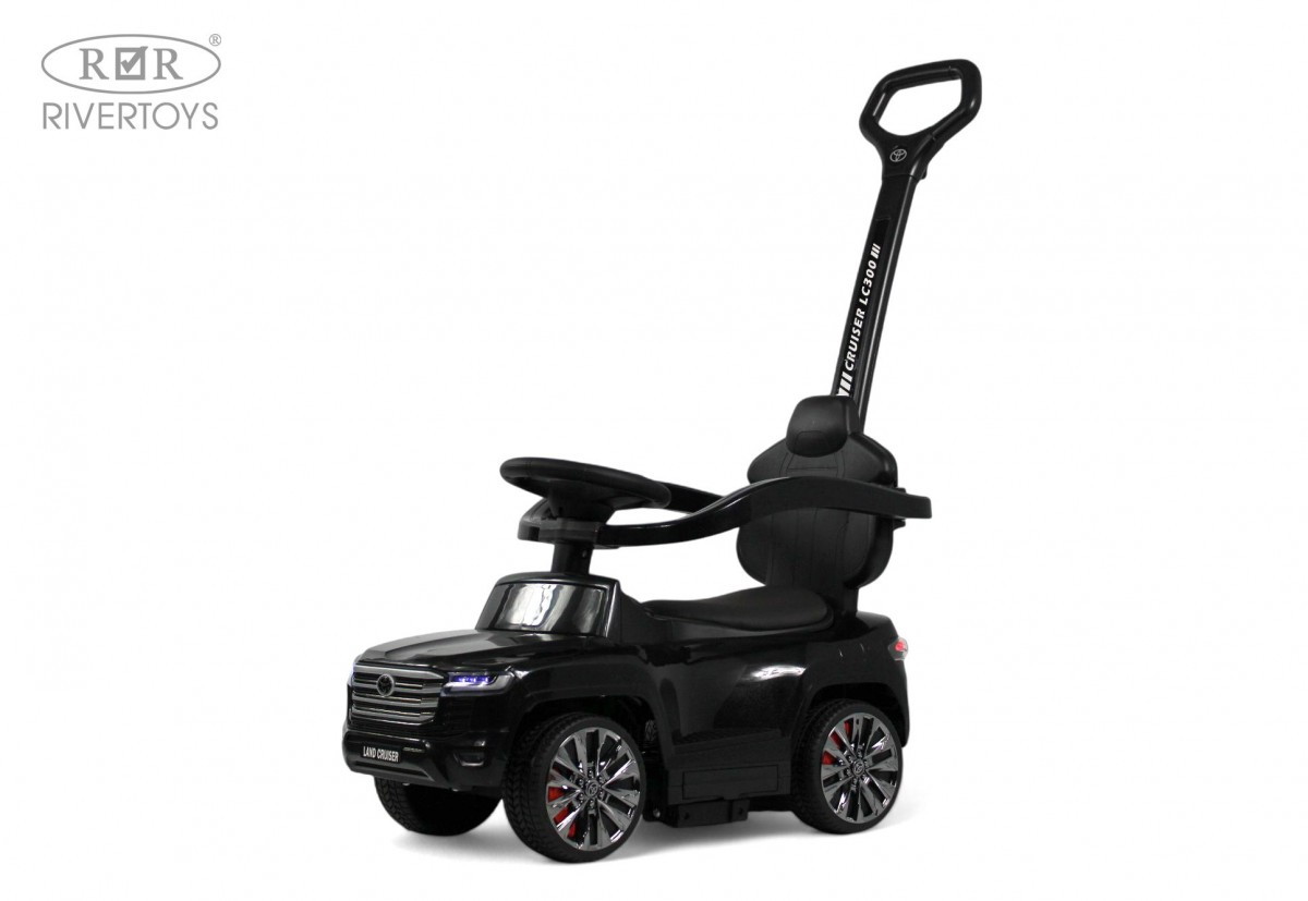 Детский толокар RiverToys Toyota Land Cruiser 300 Z002ZZ-A черный h3gxtw8lpux8cys7sa7hcmp072b26sr7