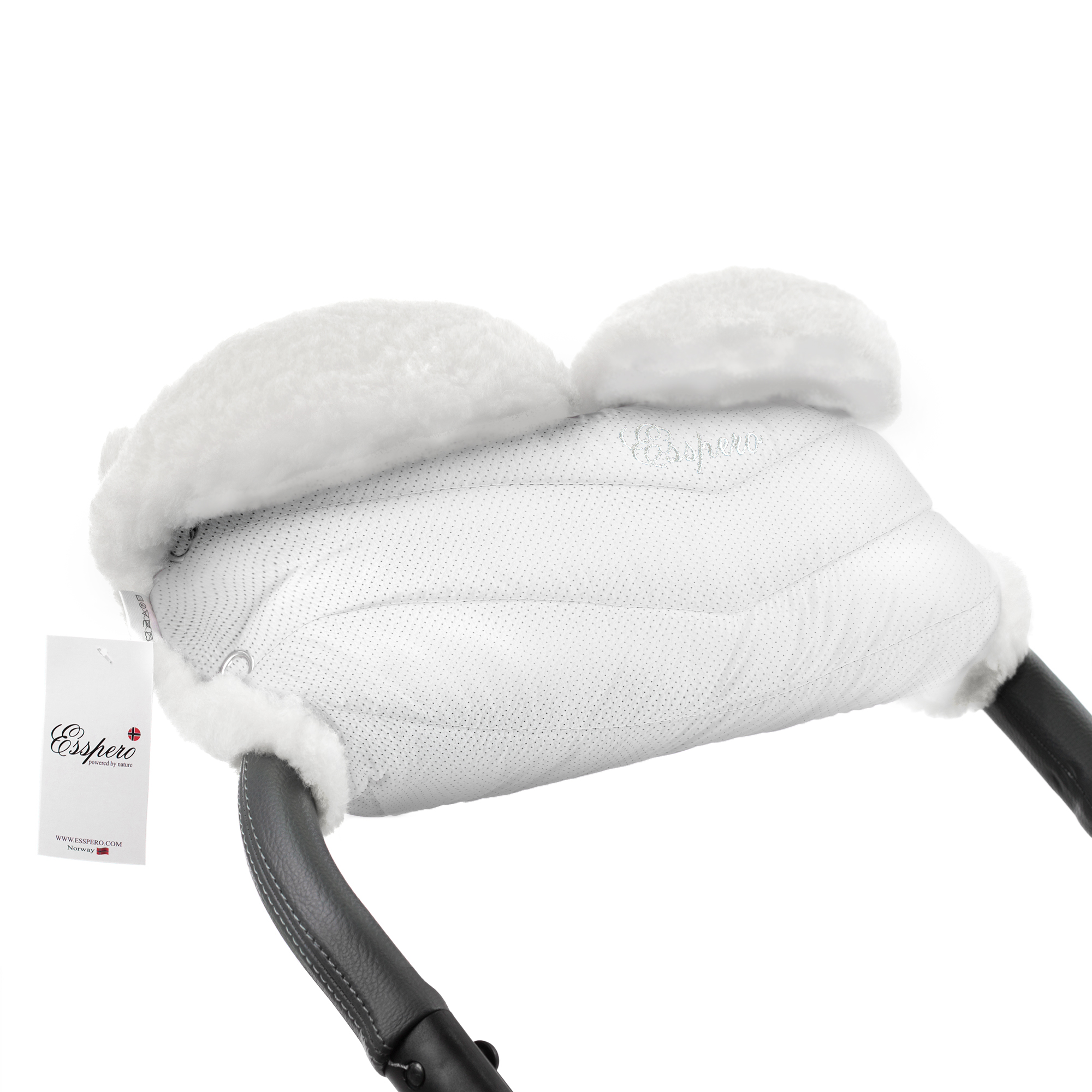 Муфта для рук на коляску Esspero Cosy Arctic White 5533982c4d3ab4f9ebc4b731c02c0d64