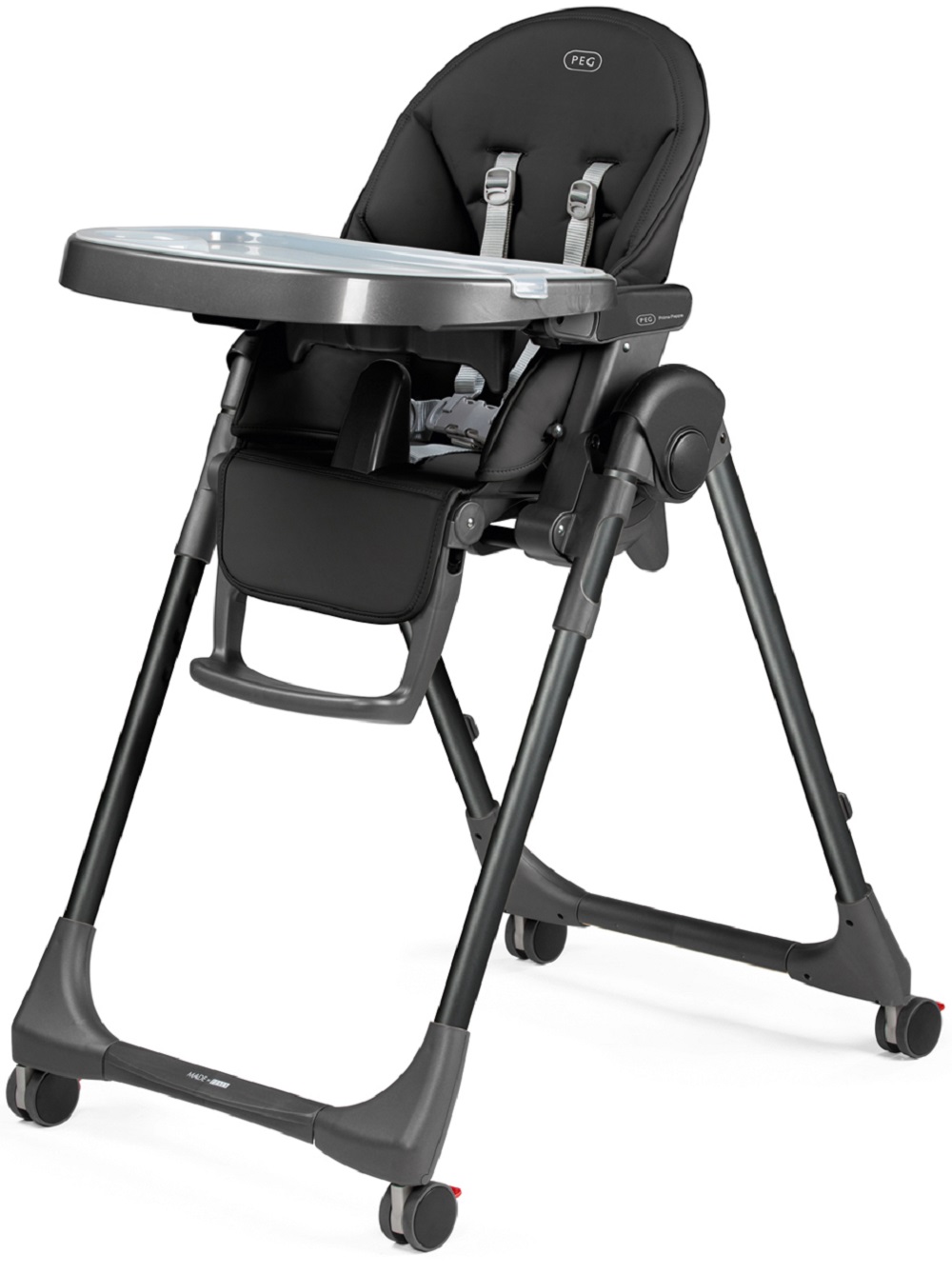Стульчик для кормления Peg Perego Prima Pappa Follow Me (True Black)