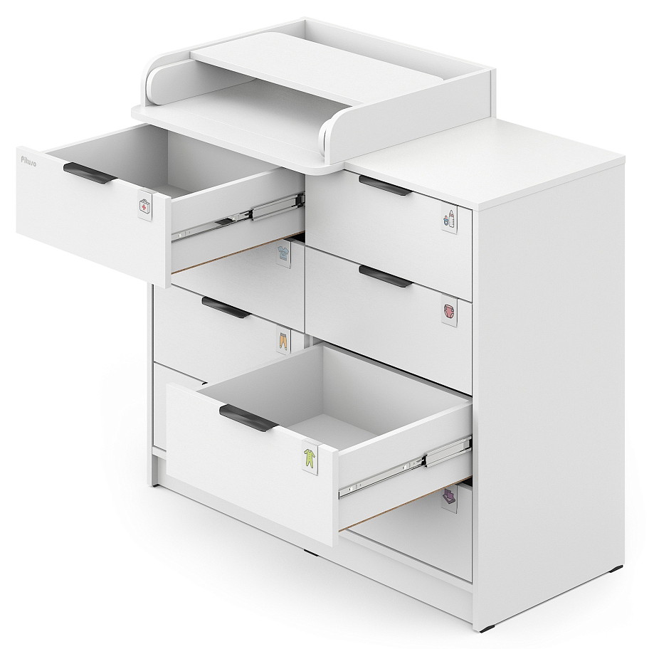 Комод Pituso Kids Optimum ЛДСП Белый-белый mwhaqofnfrcekpko3iaywajk80ukv26p