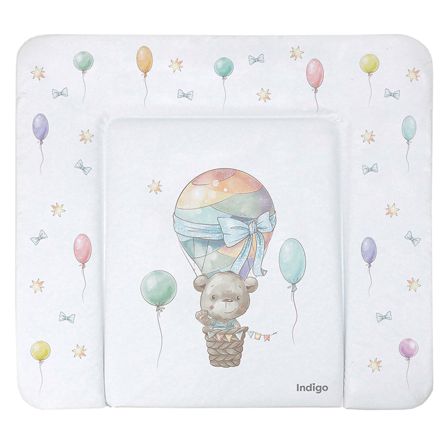 Матрасик для пеленания INDIGO 800х710 Мишка на шаре 7aab7b3b7c6f2efc55055aac9fe07825