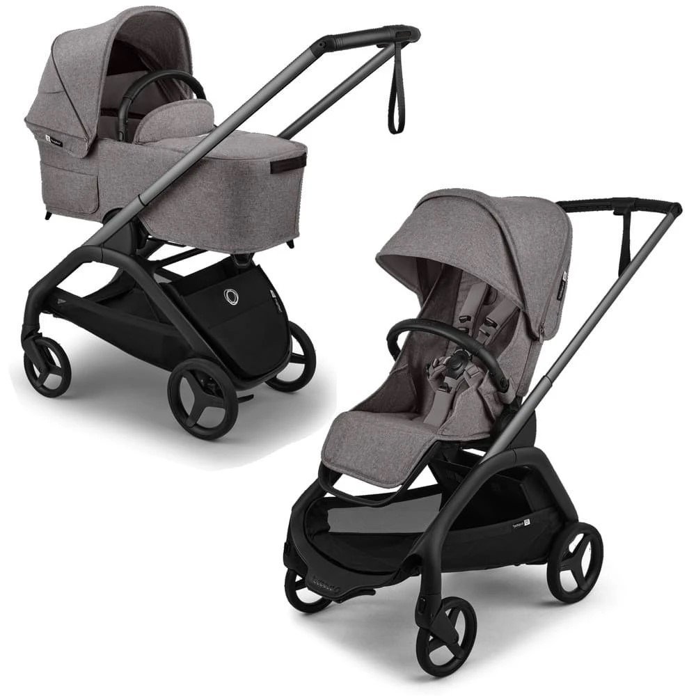 Коляска 2 в 1 Bugaboo Dragonfly Plus (Grey Melange)