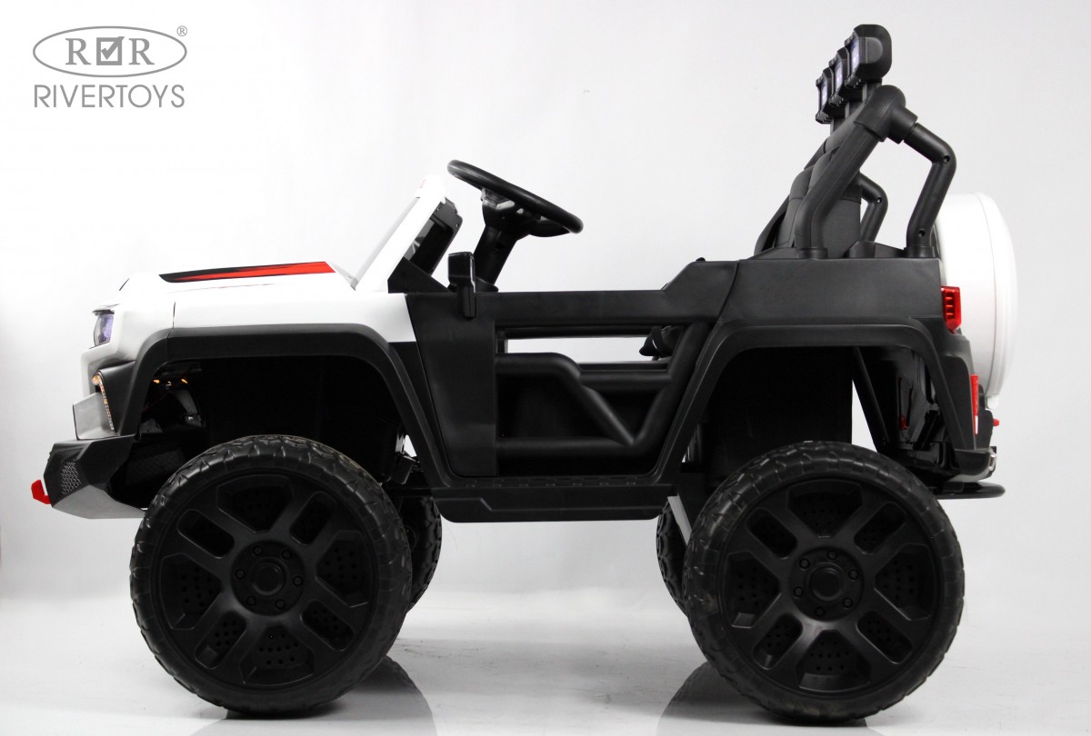 Детский электромобиль RiverToys X888XX белый ys7gvnutdpefoxzfb824jgnffemzfyl0