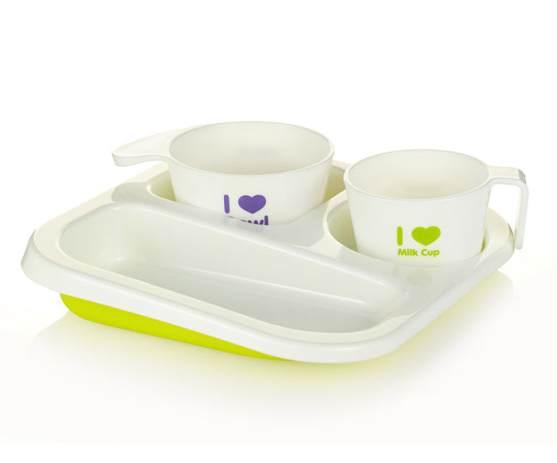 Набор посуды для кормления Farlin Салатовый 59edd337e84ff82f5e945118996b3c2d