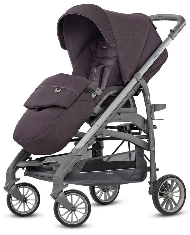 Коляска-трость Inglesina Trilogy Maroon Glace (серое шасси) 1ebde3bd775ffa3e35c2895f8b9a11fe
