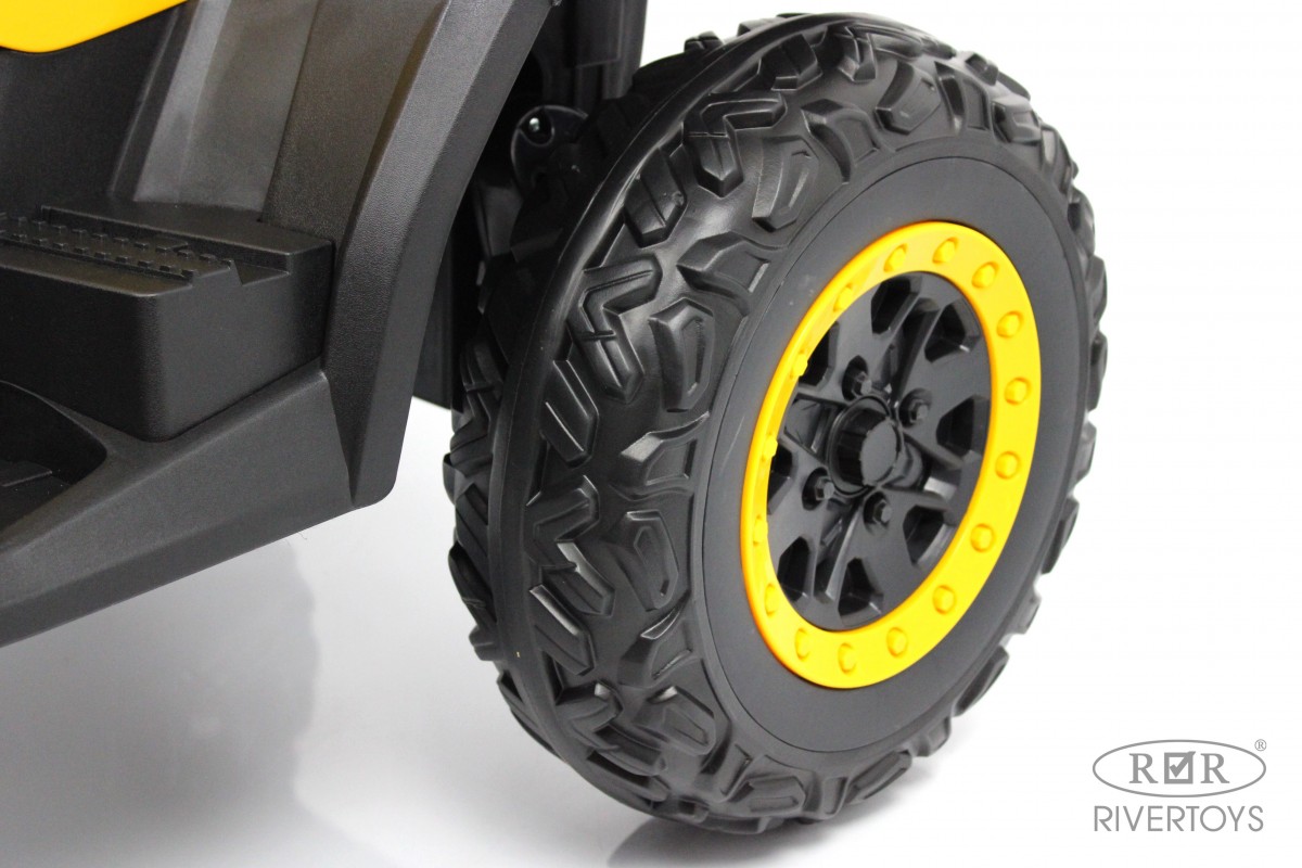 Детский квадроцикл RiverToys T001TT 4WD желтый fv6tbmfruui9446hh1qznswhnwmcsxie