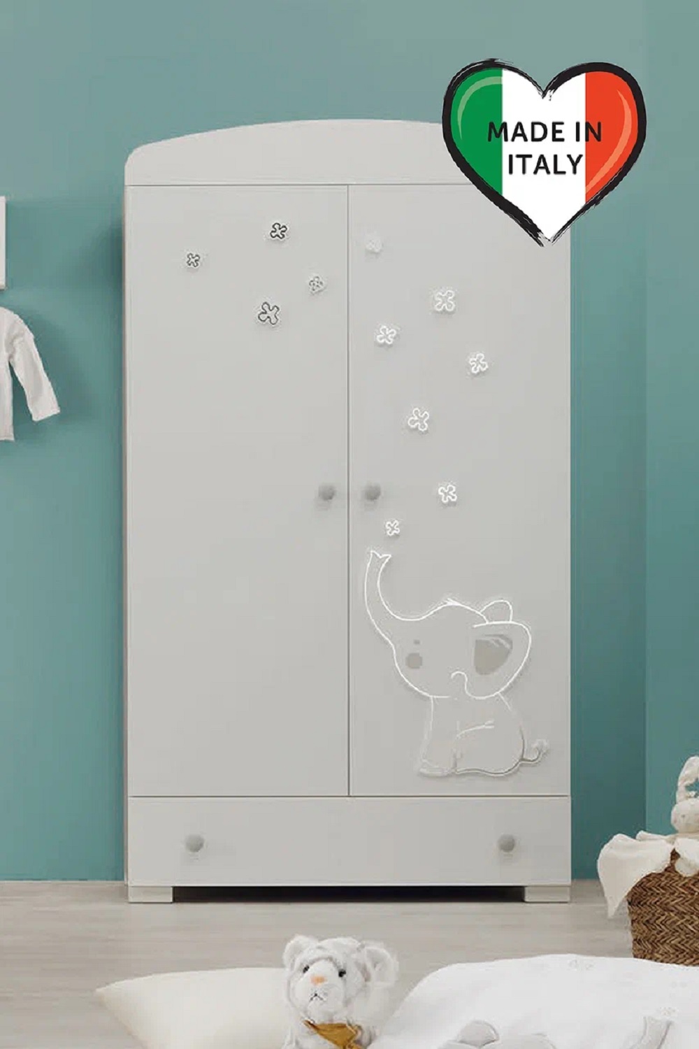 Шкаф Erbesi Elly Белый 108131353-shkaf-erbesi-elly-belii