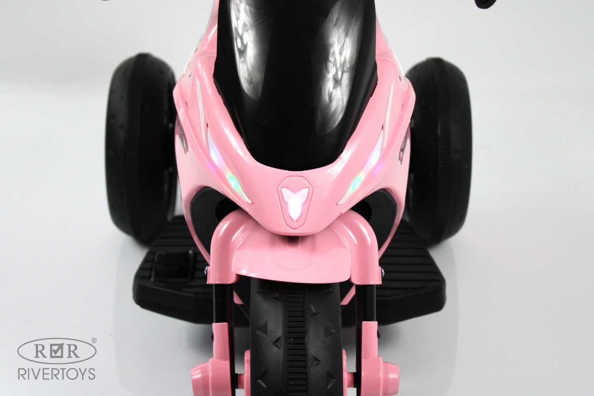Детский электромотоцикл RiverToys G004GG розовый 7hm1eb7fo26i8rbstlgcizqr08gf01e0
