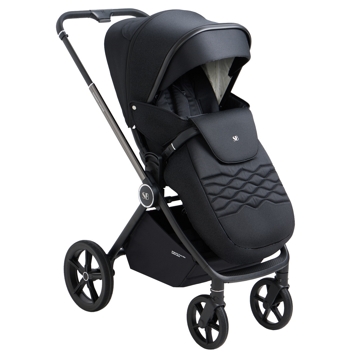 Коляска 2 в 1 Sweet Baby Elegante Chrome Black e94frd2w7niplhwo2dq85aao3c95tiv7