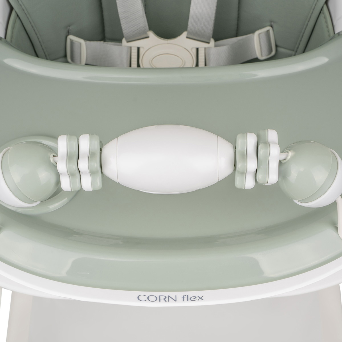 Стульчик для кормления Indigo Corn flex зеленый-серый 0jbpyqo4hz0hsgz0upebp8w66d4k5nkq