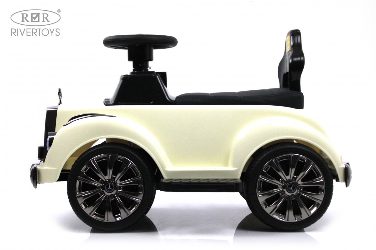 Детский толокар RiverToys Mercedes-AMG 300S G300GG-D с пультом управления белый s1ysuk3piyj8gqfzipq57e2mq0w0foff