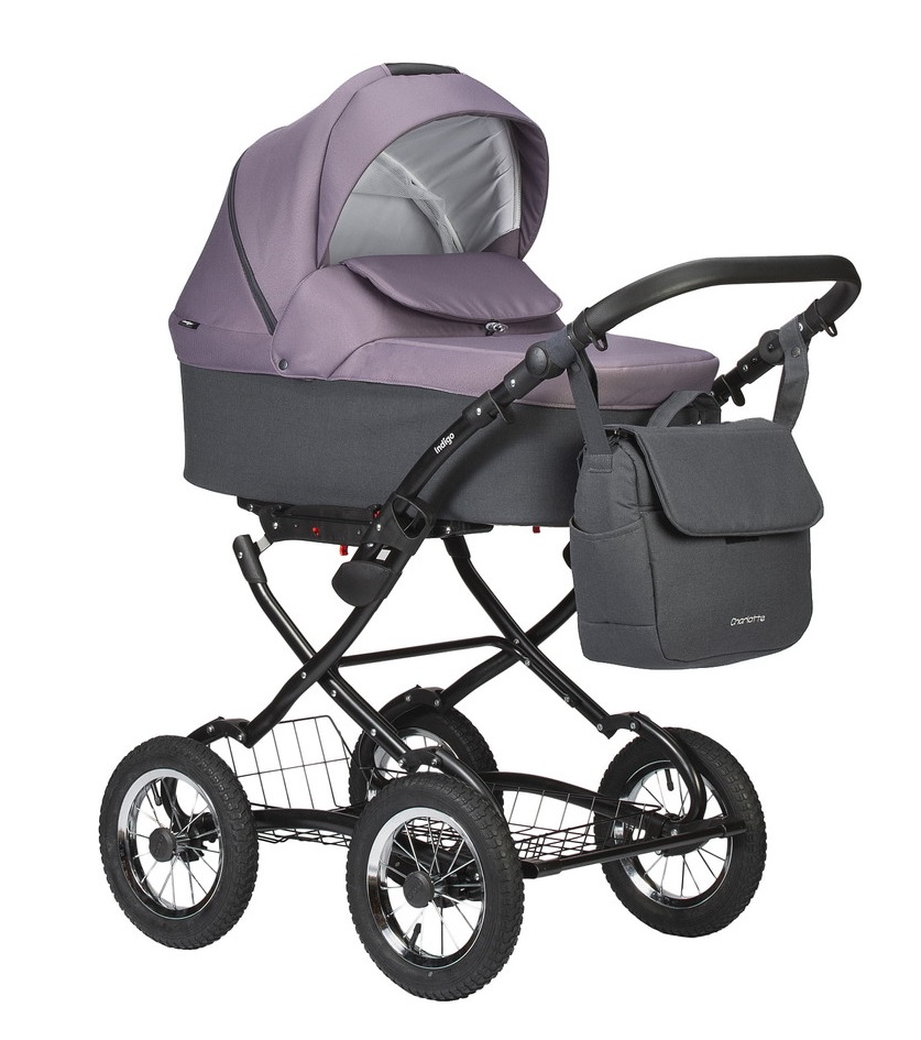 Коляска 2 в 1 Indigo CHARLOTTE Sity Classic 12