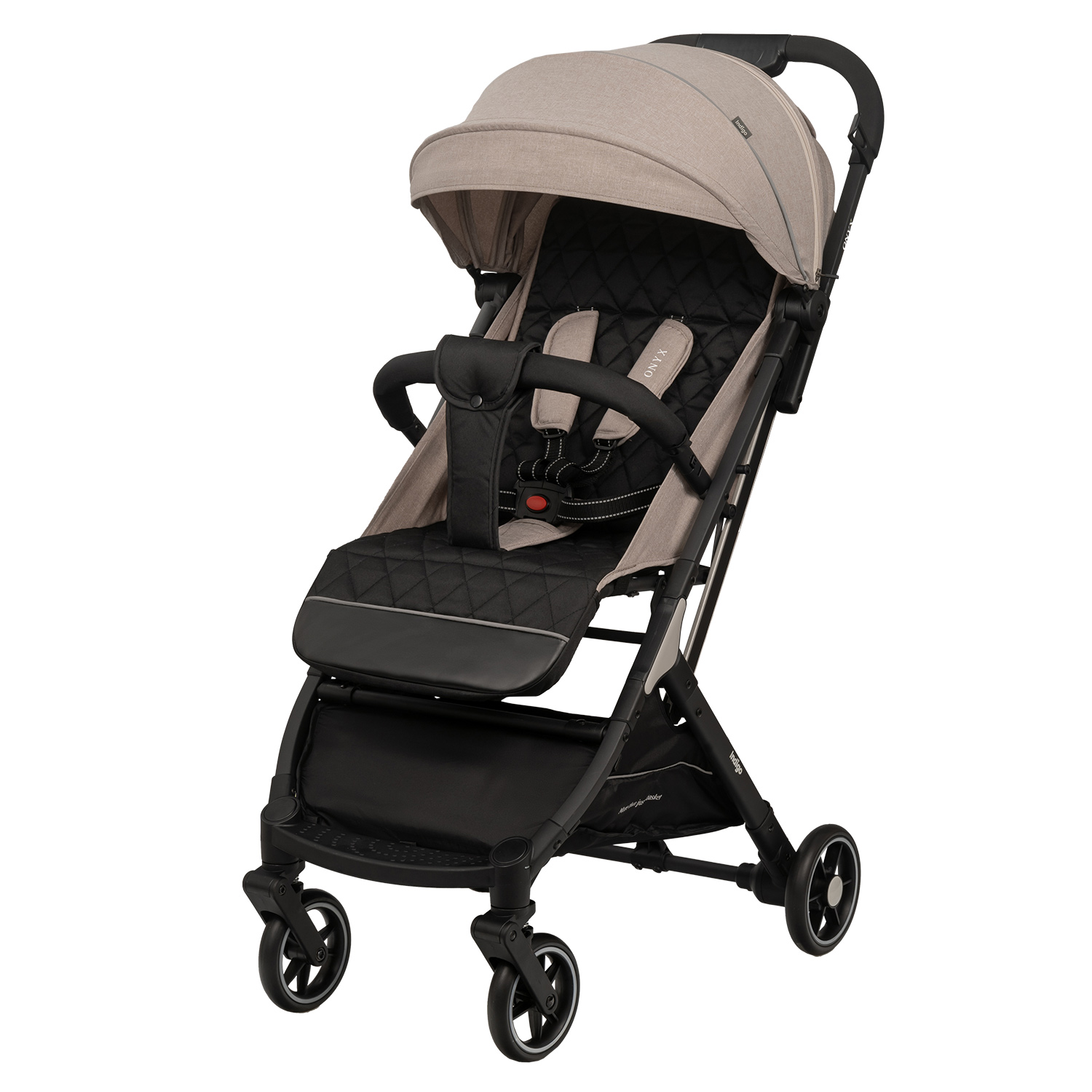 Прогулочная коляска INDIGO ONYX  бежевый 01913ec5448b8089baec61159f35f554