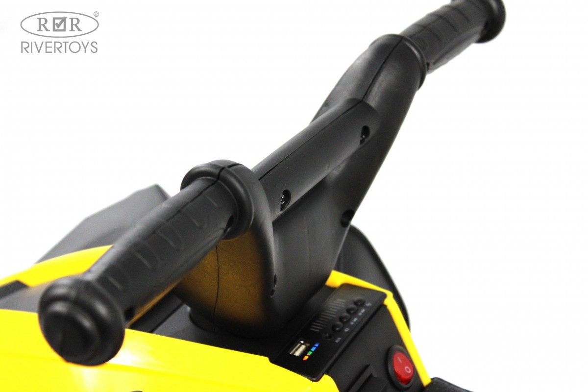 Детский электроквадроцикл RiverToys K004PX желтый zsf5lhahw6i293oaifue97sqw3zwce10