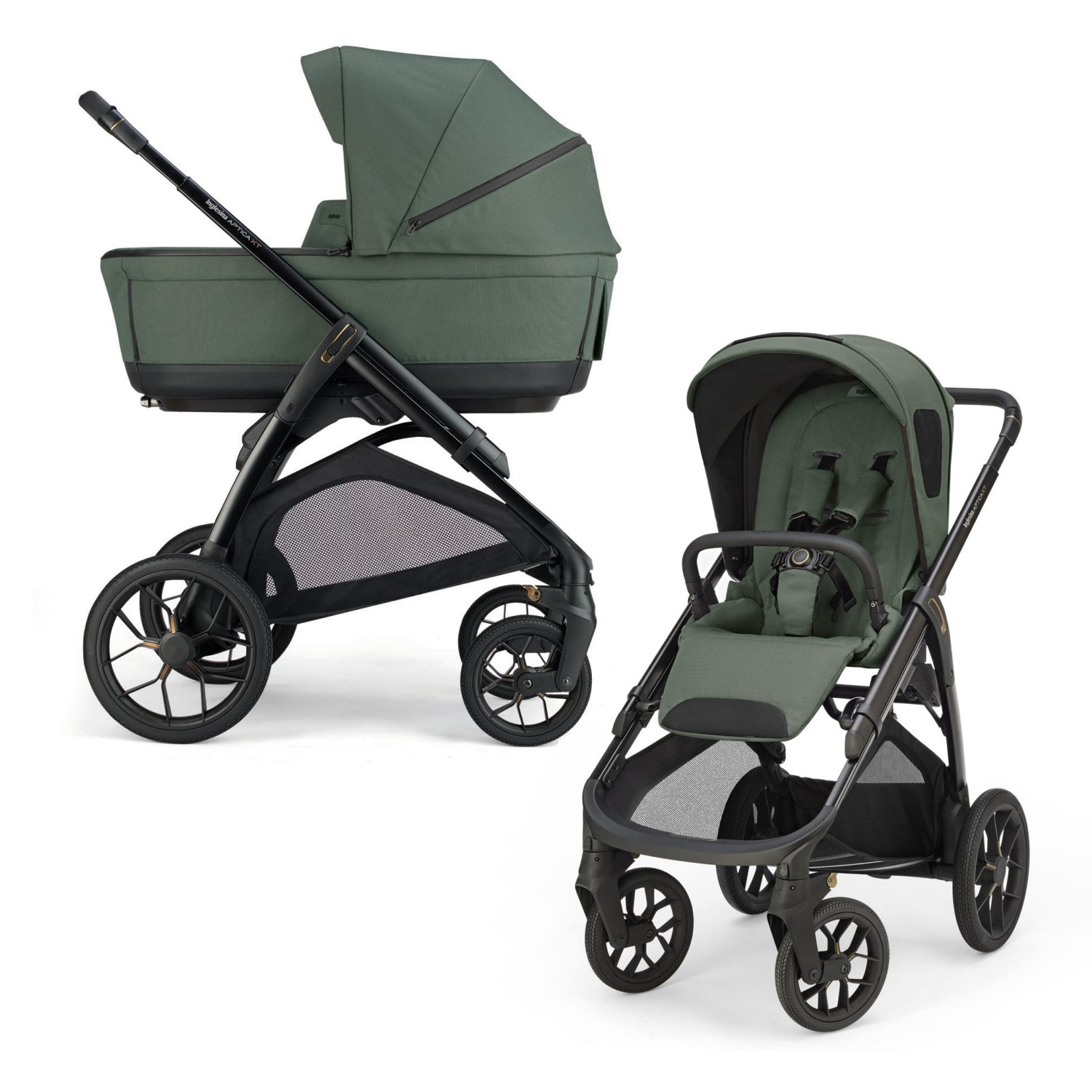 Коляска 2 в 1 Inglesina Aptica XT (Taiga Green 2026)