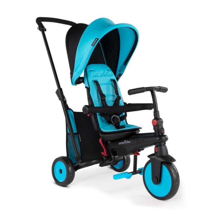 Трехколесный складной велосипед SmarTrike STR3 (Blue)