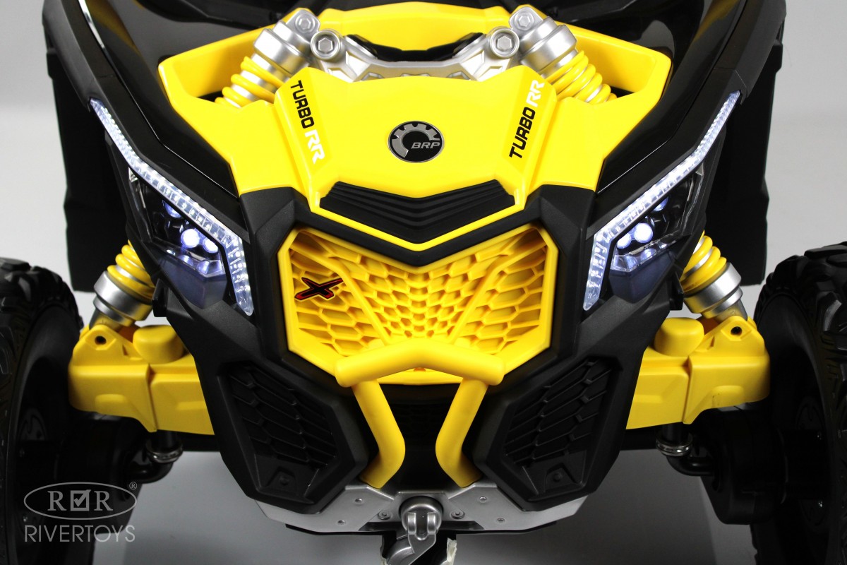 Детский электромобиль RiverToys BRP Can-Am Maverick Y111YY желтый wrci0u5x2slurytuhi9jadcv5lesiojs