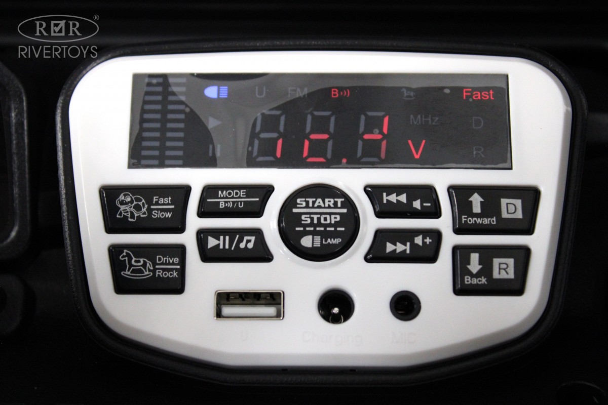 Детский электромобиль RiverToys М003БХ серый 1yjxtyyjyyoypaxhnhzevvopeizn8ej8