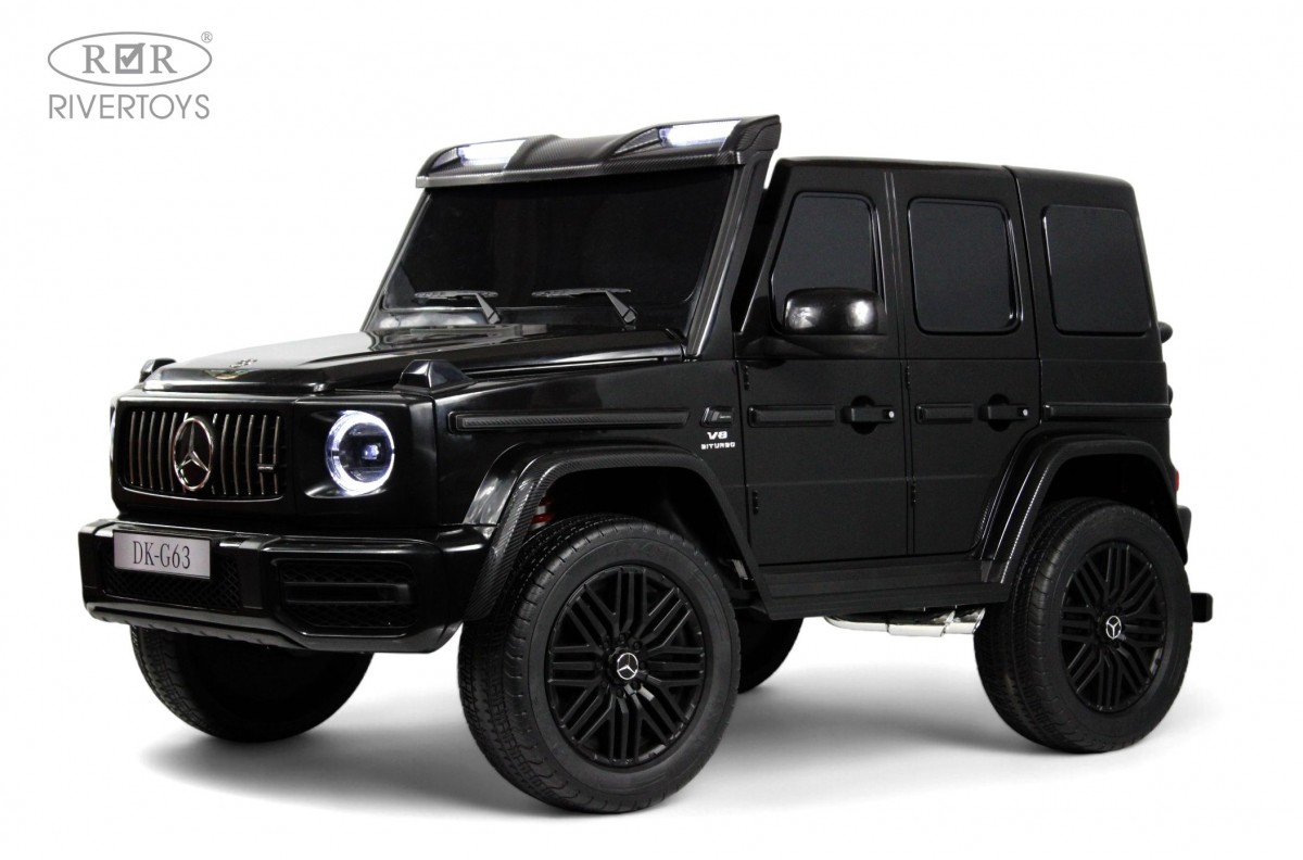 Детский электромобиль RiverToys Mercedes Benz G63 Y777YY черный b6vortaz4n09x0rx5b3l28l5hwpmpwmk
