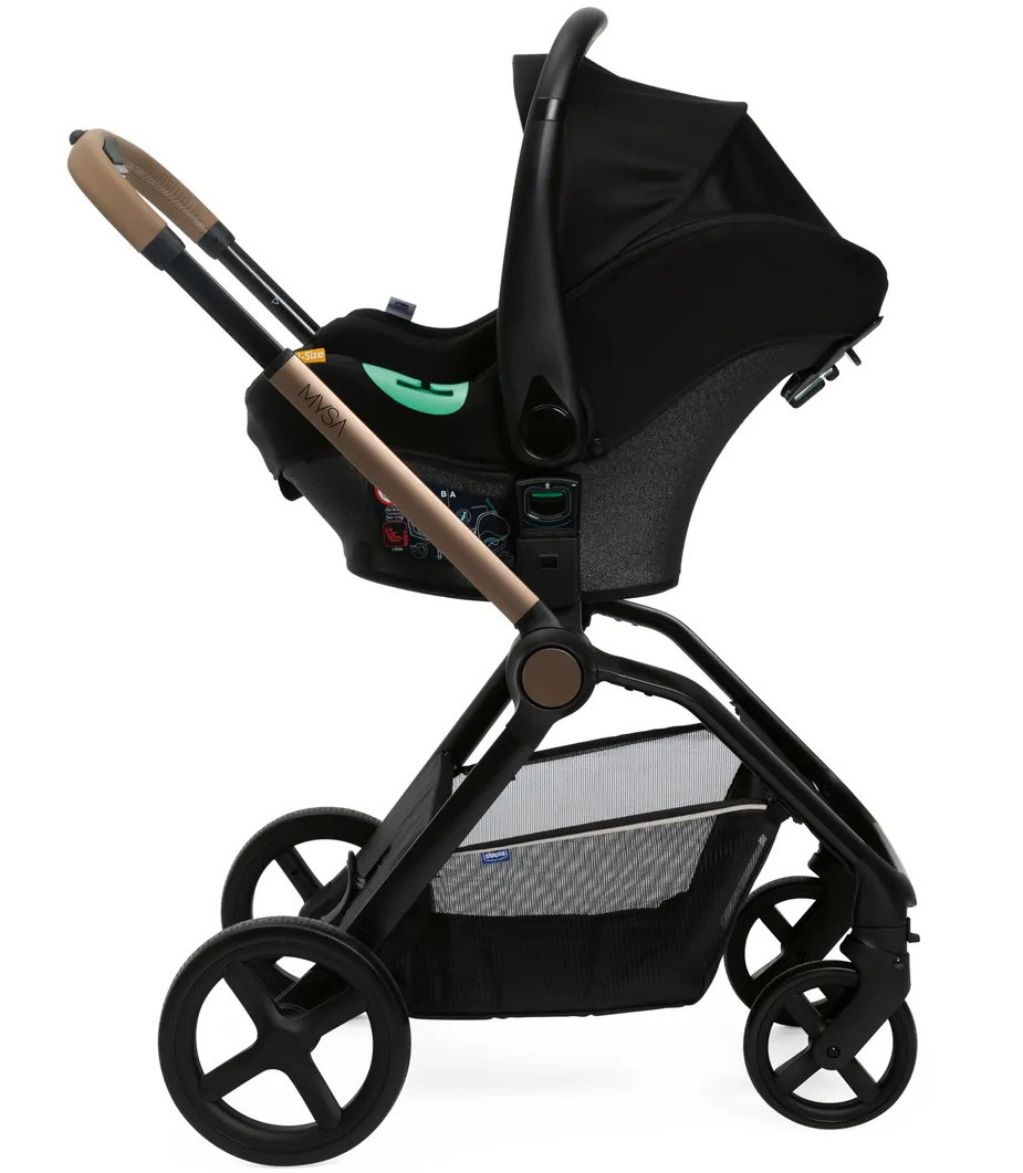 Коляска Chicco Mysa 2 в 1 Black Satin cg90ec1ygd8su1egvfzcbbc6s0l6z9h2