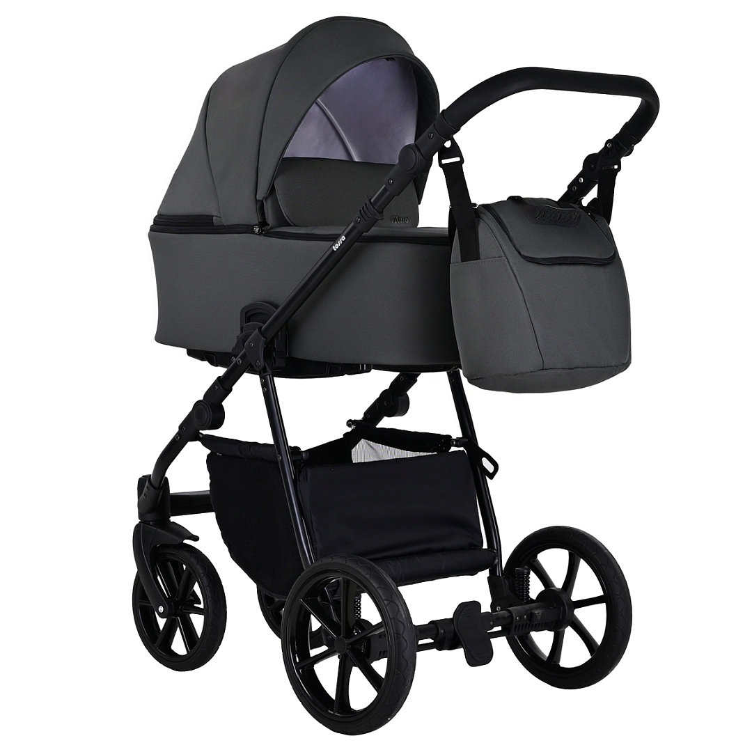 Коляска 2 в 1 Pituso Tossa (Dark Grey)