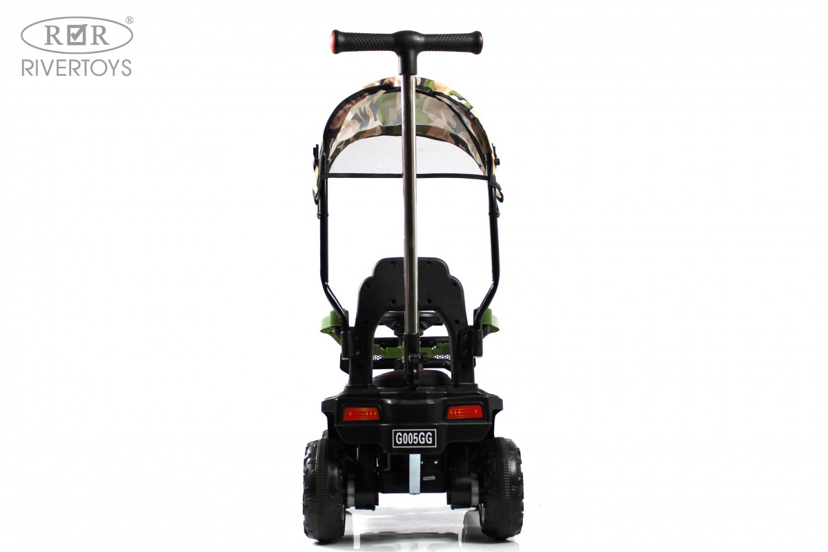 Детский электромобиль RiverToys G005GG зеленый tnm5ropu3a4ayjh10z8pvilazor68ur0
