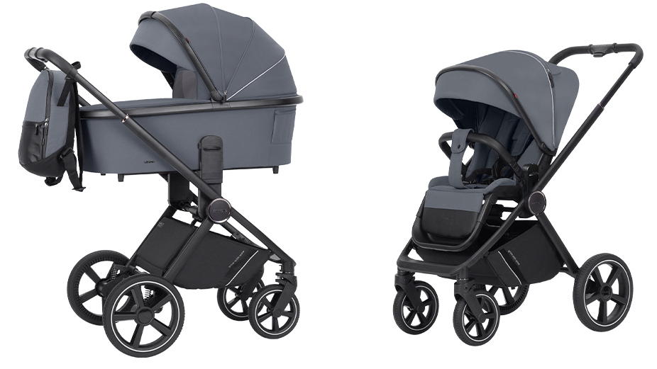 Коляска 2 в 1 Carrello Ultimo CRL-6518 Cool Grey g9kcica8gstice6u2w8yfiaeomm44i7d