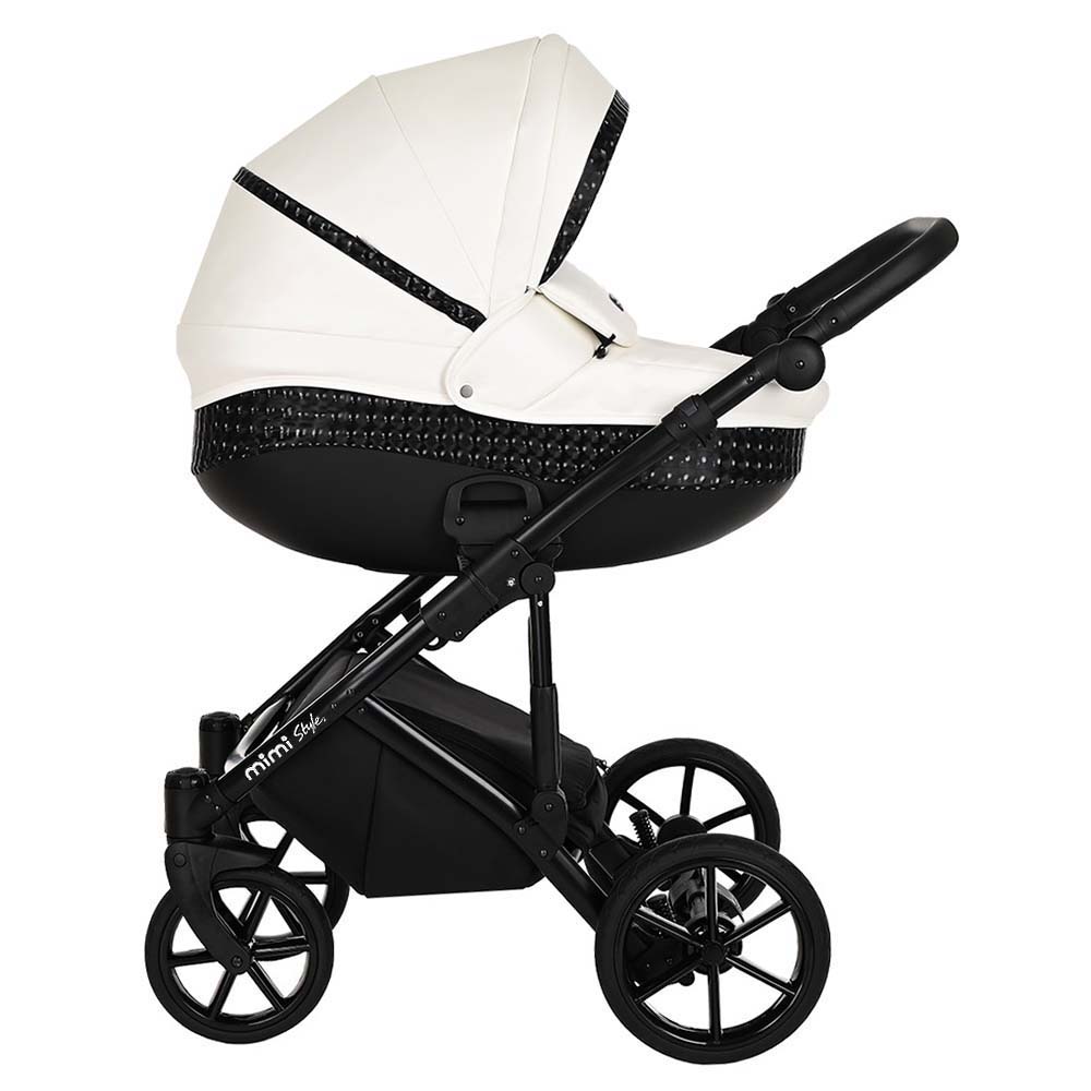 Коляска 2 в 1 Tutis Mimi Style Galaxy Black White 108127959-kolyaska-2-v-1-tutis-mimi-style-galaxy-black-white