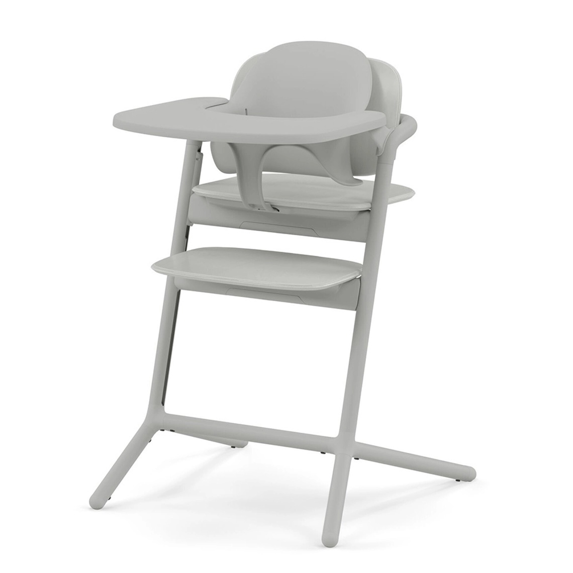 Стульчик Cybex Lemo 4-in-1 Set с мягким вкладышем (Suede Grey)