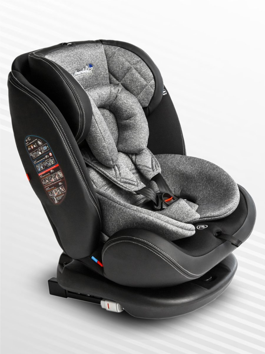 Автокресло AmaroBaby ST-3 isofix (Серый)