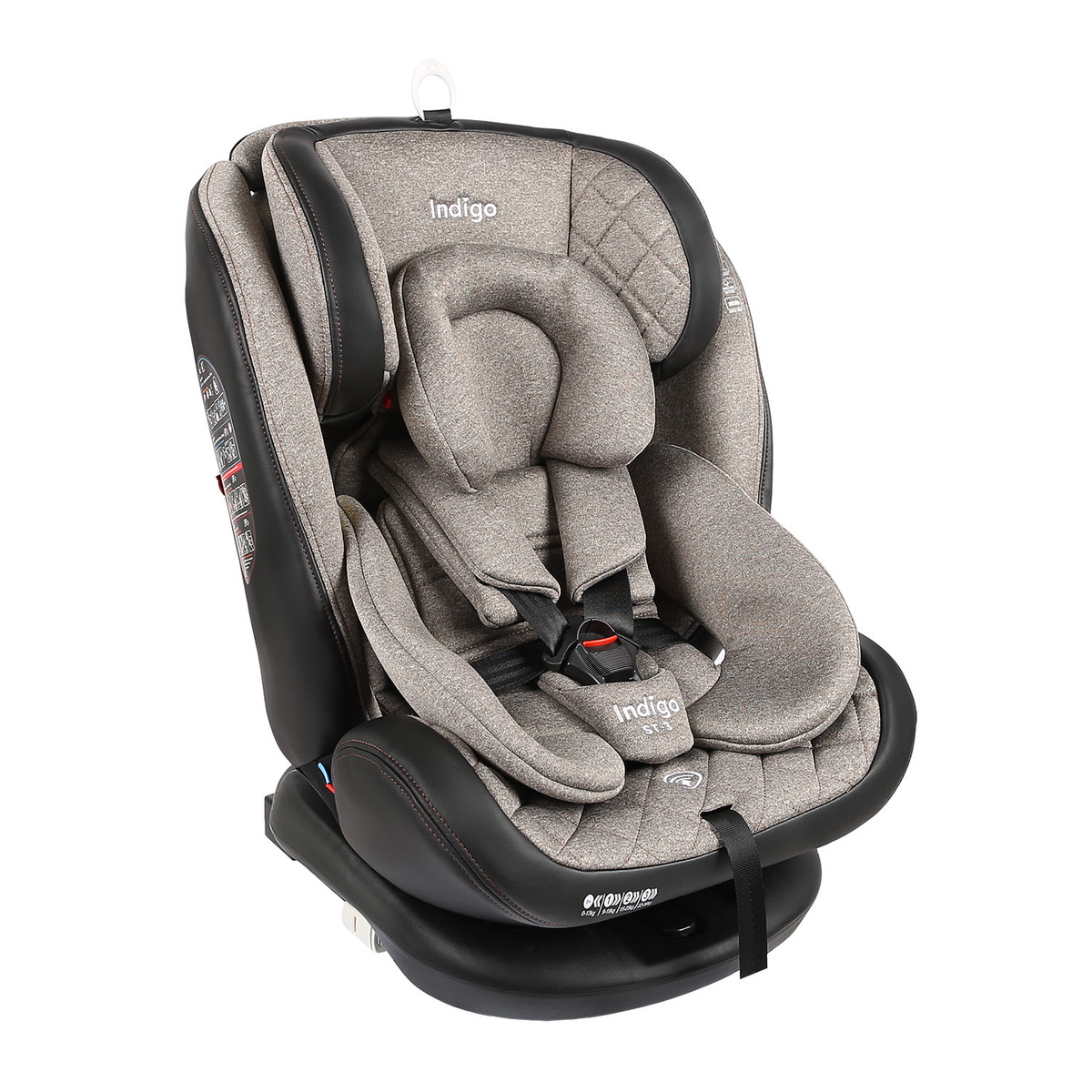 Автокресло Indigo AERO ISOFIX, ST-3, группа 0+1+2+3 бежевый hm9wku3gu68gk0rjc44mfx625ccspcu2