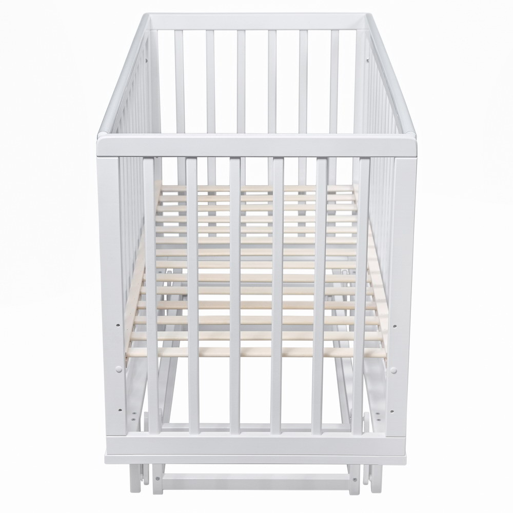 Детская кроватка Pituso Mirage продольный маятник Белый-белый p5xrtejvz8661c3327o36g7d6hen0iqu