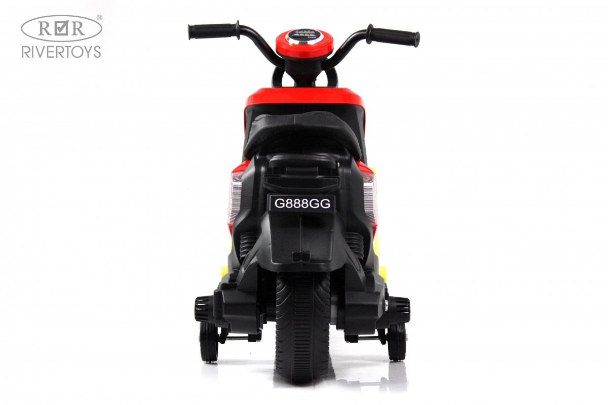 Детский электромобиль RiverToys G888GG красный jm10t0q83g3r5tlbr2yzndaqzz3f8487