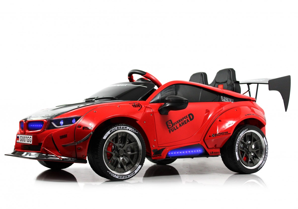 Детский электромобиль RiverToys G007GG красный br3fdnup6t7er4ky55ymxs2ap60e22dn