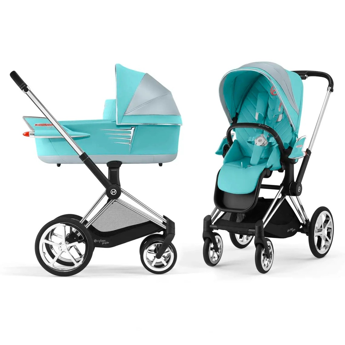 Коляска 2 в 1 Cybex Priam IV FE Jeremy Scott (Car)