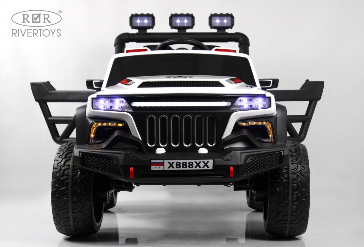Детский электромобиль RiverToys X888XX белый j7lulaq7iieqrt2edow5ou60gs71hkes