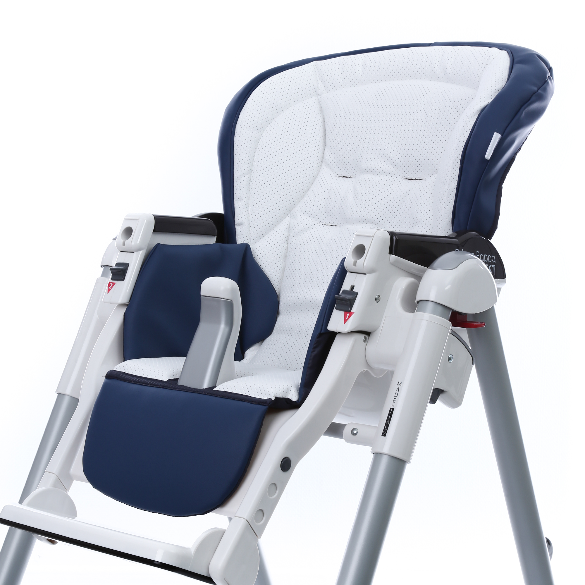 Сменный чехол сидения Esspero Sport к стульчику для кормления Peg-Perego Best (Navy/White)