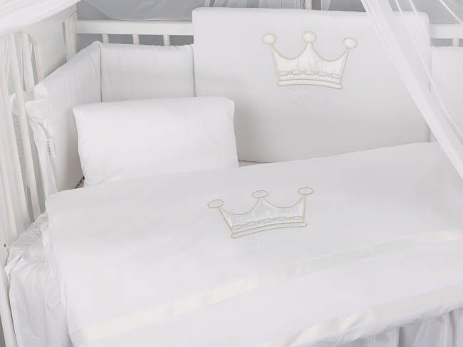 Сменный комплект постельного белья Lepre Royal dream 3 предмета (125*65) 66 белый 108098368-smennii-komplekt-postelnogo-belya-lepre-royal-dream-3-pred