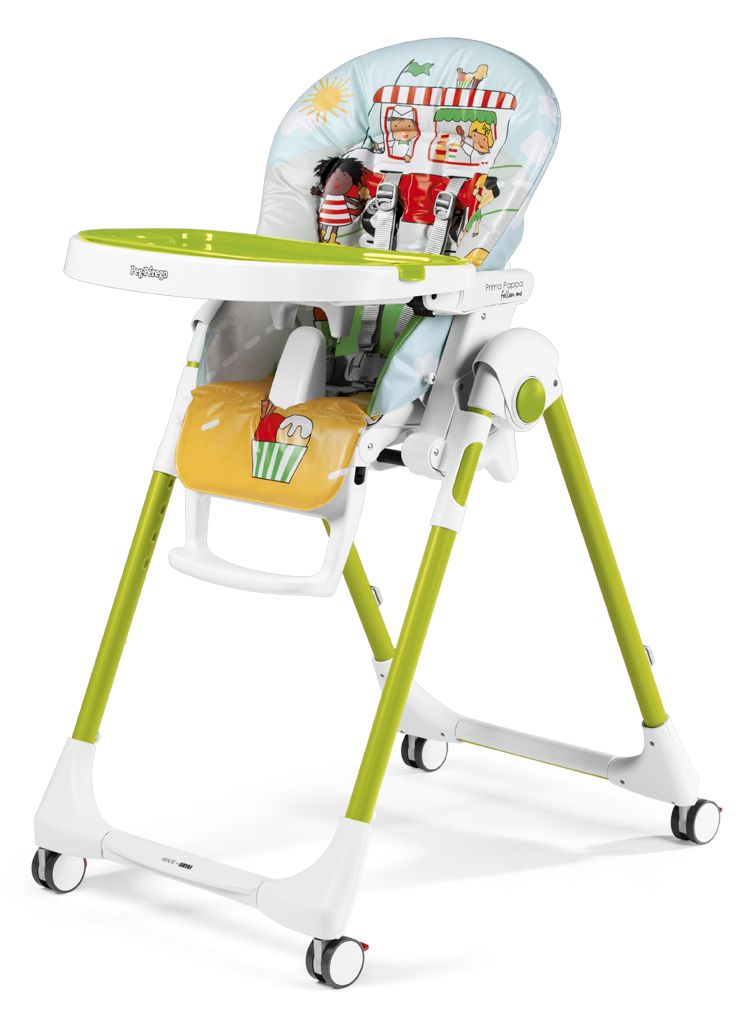 Стульчик для кормления Peg Perego Prima Pappa Follow Me Gelato 108111141-stulchik-dlya-kormleniya-peg-perego-prima-pappa-follow-me-gelato