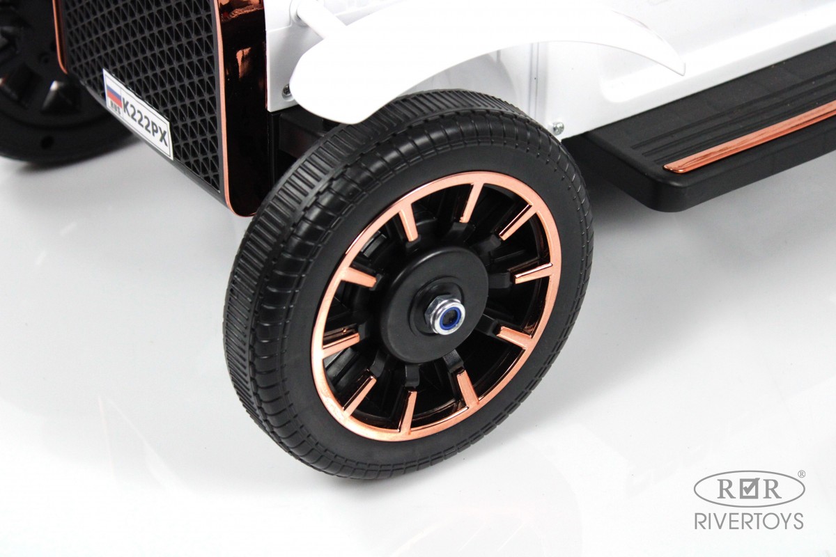 Детский электромобиль RiverToys K222PX белый 9rebiwgq9wj0l6fnpog08ovdd34fsqrv