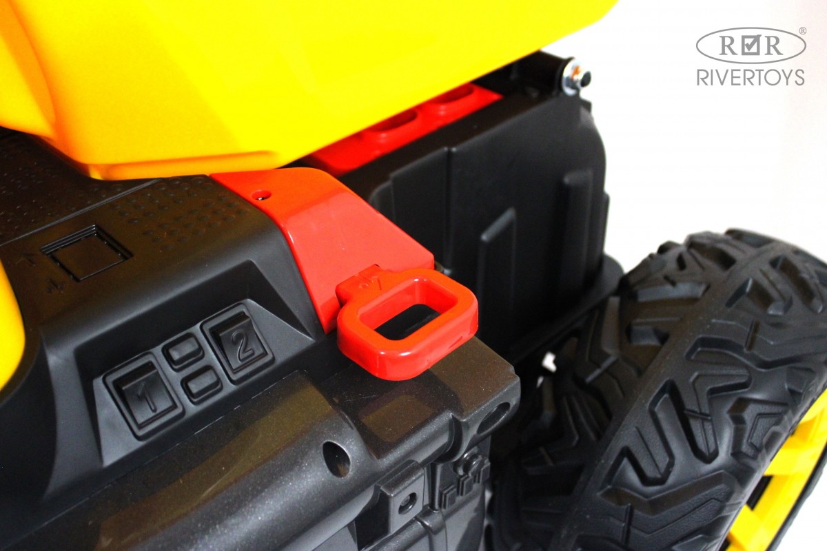 Детский электромобиль RiverToys K777AM желтый uzic3nkrkn6t0q6jveuniv7lk7barqig