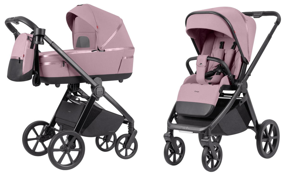 Коляска 2 в 1 Carrello Omega + CRL-6540 Galaxy Pink mjwmx3dhn1ddy2xd6k1k291efw59ueed