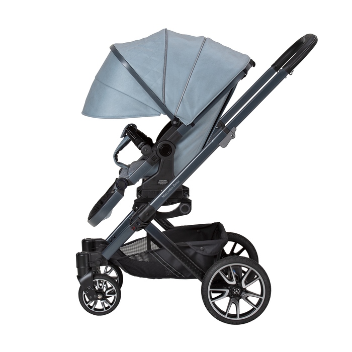 Детская коляска 2 в 1 Hartan Mercedes Benz Avantgarde GTX с увеличенными колесами 845 Denimblau3