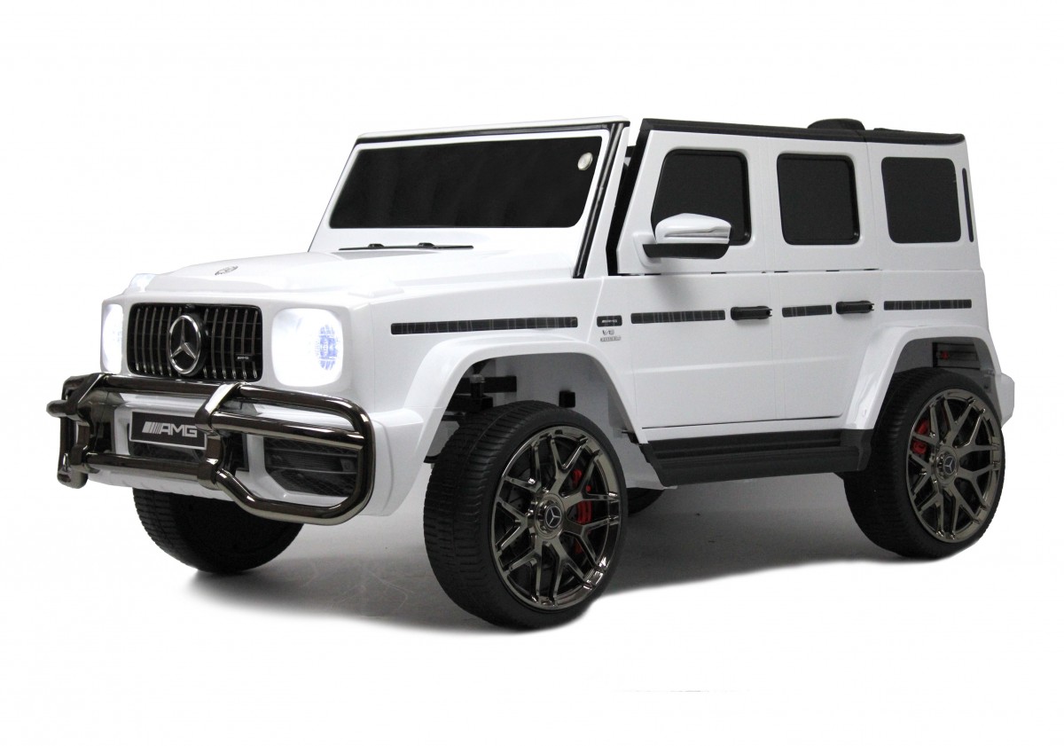 Детский электромобиль RiverToys Mercedes-AMG G63 4WD (S307) белый rczljyyc0d44u7yegjhr1dc22r4tfg78