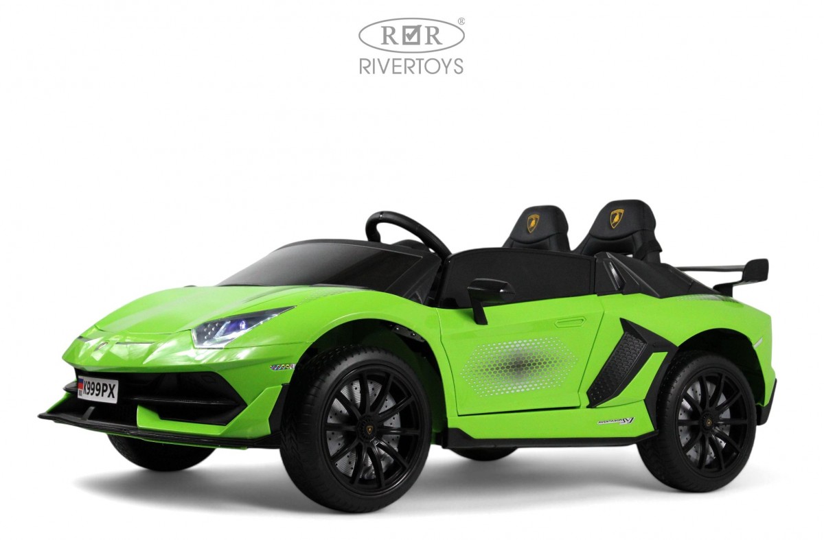 Детский электромобиль RiverToys K999PX зеленый 8ckeyi573ed9nrnehkqchcycaba2h879